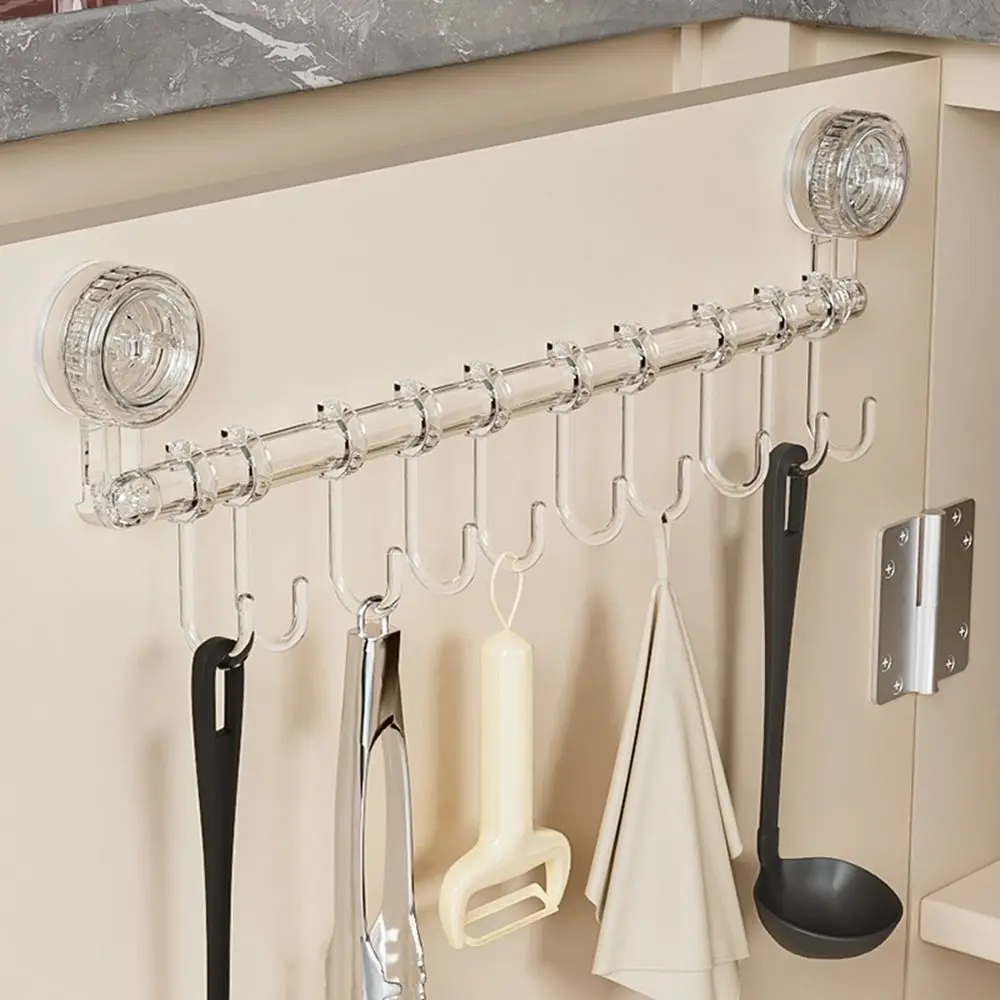 10 Hooks Suction Cup Kitchen Hook Adjustable Removable Shovel Storage Rack Wall Mounted Space Saving
10 Hooks Suction Cup Kitchen Hook Adjustable Removable Shovel Storage Rack Wall Mounted Space Saving