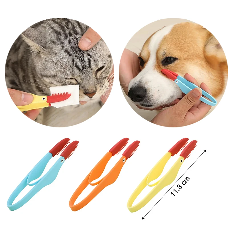 Pet Tear Stain Brush Universal Eye Gunk Remover for Cats and Dogs,Detangling Brush Pet Eye Cleaning Tool, Tweezers Soft Bristles
Pet Tear Stain Brush Universal Eye Gunk Remover for Cats and Dogs,Detangling Brush Pet Eye Cleaning Tool, Tweezers Soft Bristles