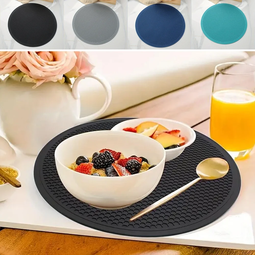 1PC Large Silicone Mat Coaster Heat Resistant Placemat Food Grade Material Thickened Kitchen Table Silicone Heat Insulation Mat
1PC Large Silicone Mat Coaster Heat Resistant Placemat Food Grade Material Thickened Kitchen Table Silicone Heat Insulation Mat