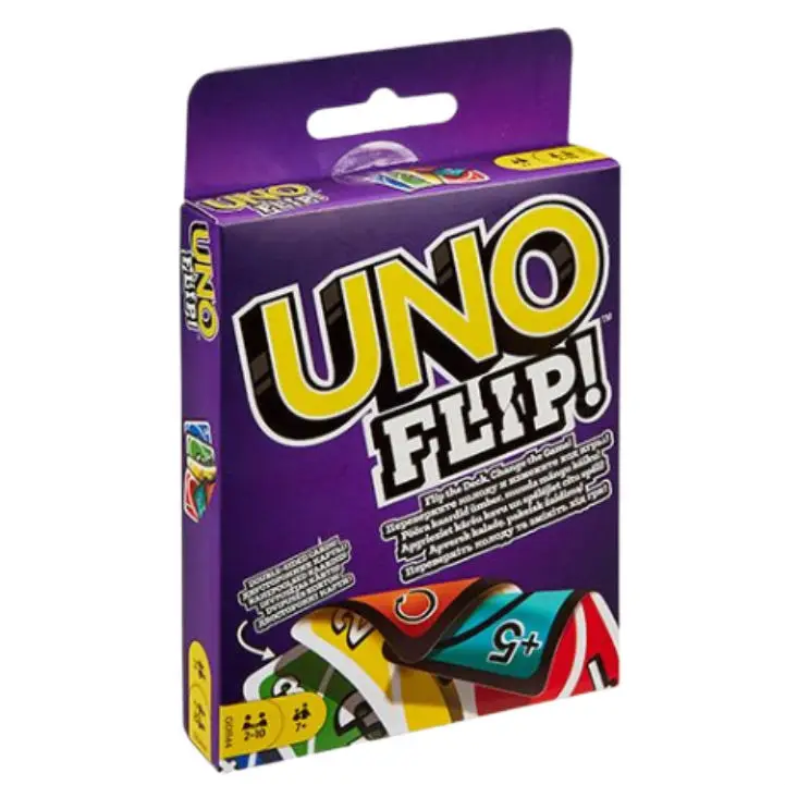 Uno Flip card game reversal double-sided cards dormitory entertainment party board game super fun multiplayer battle poker
Uno Flip card game reversal double-sided cards dormitory entertainment party board game super fun multiplayer battle poker