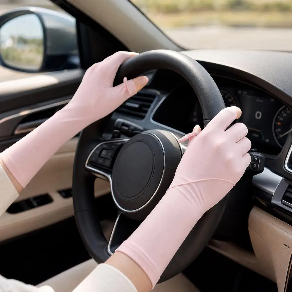 Anti-slip Driving Gloves Sunscreen Gloves for Driving Sun Protection Gloves for Women Thin Full Finger Driving for Summer
Anti-slip Driving Gloves Sunscreen Gloves for Driving Sun Protection Gloves for Women Thin Full Finger Driving for Summer