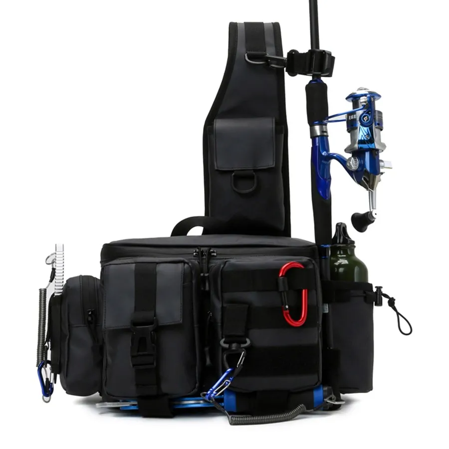Multipurpose Fishing Tool Backpack Fishing Bag Fishing Assistant Bag Men's and Women's Universal Bait Fishing Boat Fishing Lin
Multipurpose Fishing Tool Backpack Fishing Bag Fishing Assistant Bag Men's and Women's Universal Bait Fishing Boat Fishing Lin