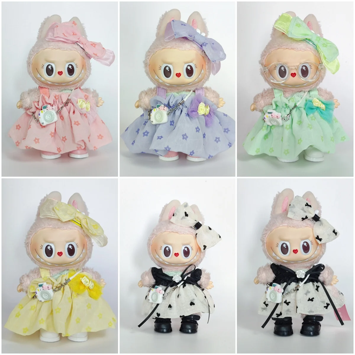 17cm mini plush doll clothes accessories for Korea Kpop EXO Labubu idol v1 v2 skirt waistband outfit set gift
17cm mini plush doll clothes accessories for Korea Kpop EXO Labubu idol v1 v2 skirt waistband outfit set gift