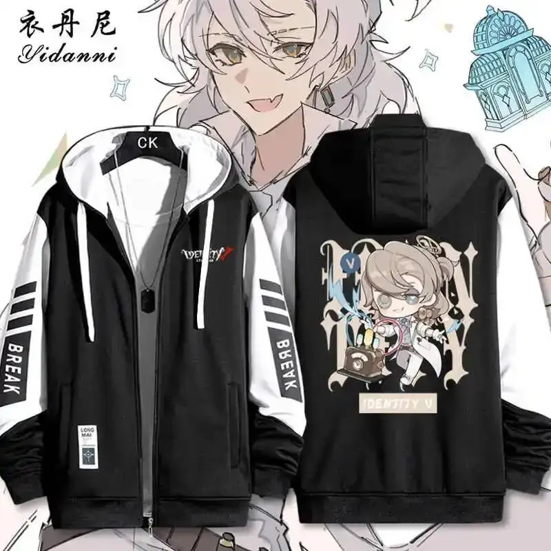 2025 NEW Spring Autumn Coat Game Identity V Joseph Desaulniers Mercenary Cosplay Jacket Zipper Hoodie Women Men Fashion Hooded 
2025 NEW Spring Autumn Coat Game Identity V Joseph Desaulniers Mercenary Cosplay Jacket Zipper Hoodie Women Men Fashion Hooded