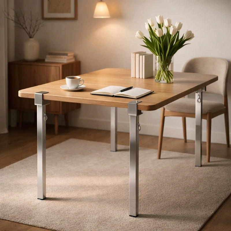 Stainless Steel NoDrill Removable F-Clamp Table Legs DIY Desk Bracket Anticorrosive Rustproof Support for Coffee Table Furniture
Stainless Steel NoDrill Removable F-Clamp Table Legs DIY Desk Bracket Anticorrosive Rustproof Support for Coffee Table Furniture