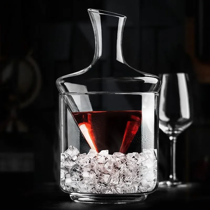 Whisky Wine Decanter Bottle Handmade Lead-free Crystal Wine Pourer Carafe Thickened Wine Dispenser Pot Bar Accessories
Whisky Wine Decanter Bottle Handmade Lead-free Crystal Wine Pourer Carafe Thickened Wine Dispenser Pot Bar Accessories
