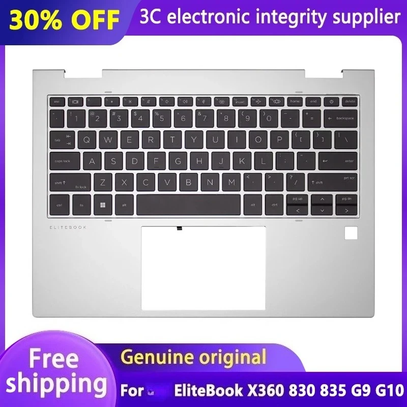 Оригинальная новая американская клавиатура для ноутбука EliteBook X360 830 G9 G10 835 G9 G10, упор для рук с подсветкой, верхняя крышка клавиатуры, верхний чехол
Оригинальная новая американская клавиатура для ноутбука EliteBook X360 830 G9 G10 835 G9 G10, упор для рук с подсветкой, верхняя крышка клавиатуры, верхний чехол