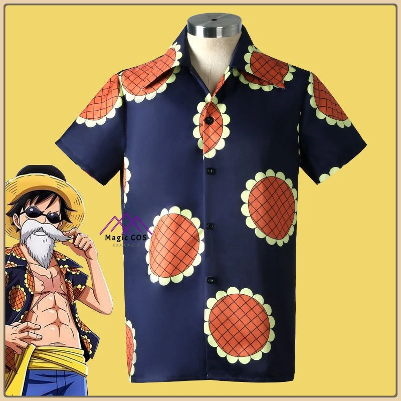 Luffy Cosplay Costume Floral Shirt & Shorts + Wig + Straw Hat Full Set Men's High Quality Anime Clothes for Comic Con Party
Luffy Cosplay Costume Floral Shirt & Shorts + Wig + Straw Hat Full Set Men's High Quality Anime Clothes for Comic Con Party