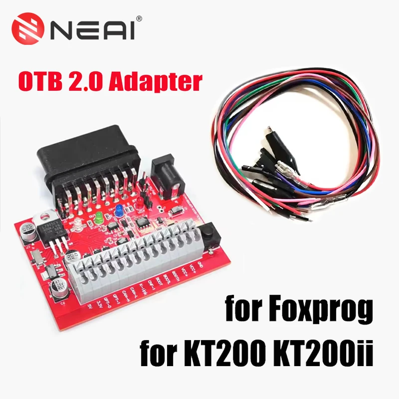NEAI OTB 2.0 Adapter ECU Programmer Tool For Foxprog KT200 KT200II Three Way BOOT Upgrade to OTB Mode on Bench 16 Pin Adapter
NEAI OTB 2.0 Adapter ECU Programmer Tool For Foxprog KT200 KT200II Three Way BOOT Upgrade to OTB Mode on Bench 16 Pin Adapter