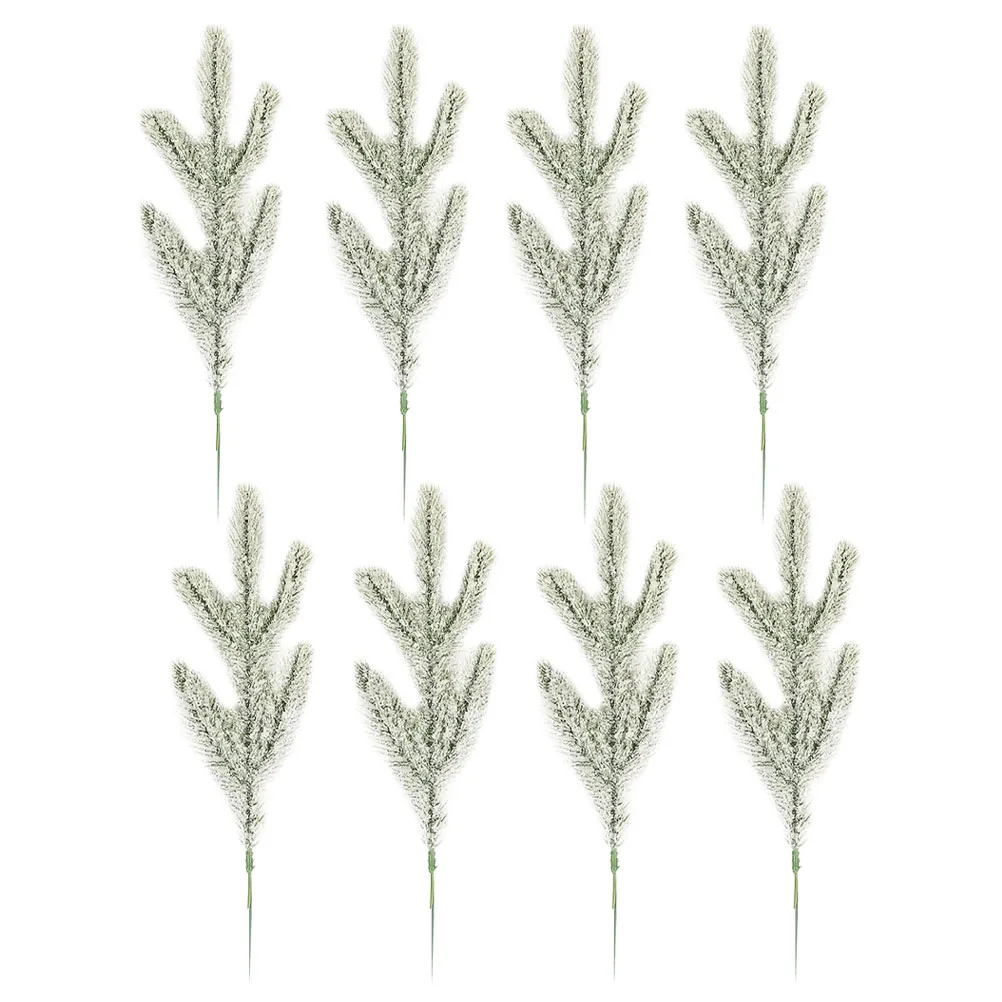8 Pcs Christmas Decoration Fake Pine Needle Picks Plastic Small Branches for Crafts
8 Pcs Christmas Decoration Fake Pine Needle Picks Plastic Small Branches for Crafts
