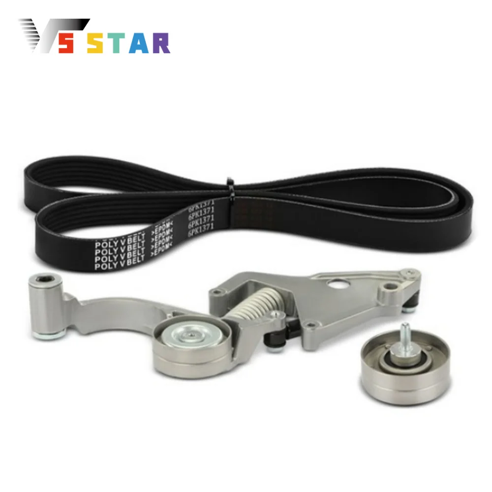 11280946004 90K38404A K060539 3pcs Serpentine Belt Drive Kit For 2002-2008 Mini Cooper R52 R53 R56 L6 1.6L
11280946004 90K38404A K060539 3pcs Serpentine Belt Drive Kit For 2002-2008 Mini Cooper R52 R53 R56 L6 1.6L