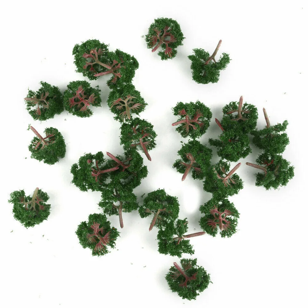 75PCS 4CM HO Scale Miniature Trees In Mixed Colors For Model Railway And Diorama Scenery DIY Accessories
75PCS 4CM HO Scale Miniature Trees In Mixed Colors For Model Railway And Diorama Scenery DIY Accessories