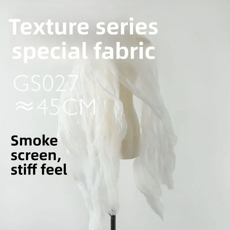 Organza Perspective Lace Pleated Fabric for Crushed Thin Evening Dress Veil Clothing Diy Cloth By The Yard Sewing Material
Organza Perspective Lace Pleated Fabric for Crushed Thin Evening Dress Veil Clothing Diy Cloth By The Yard Sewing Material