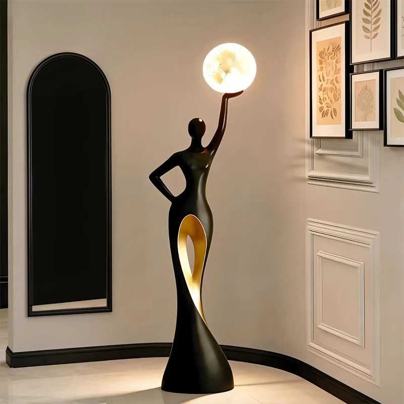 Large Figure Sculpture Art Ornament Creative Floor Lamp Modern Light Luxury Home Living Room Soft Decoration High-end Gifts
Large Figure Sculpture Art Ornament Creative Floor Lamp Modern Light Luxury Home Living Room Soft Decoration High-end Gifts