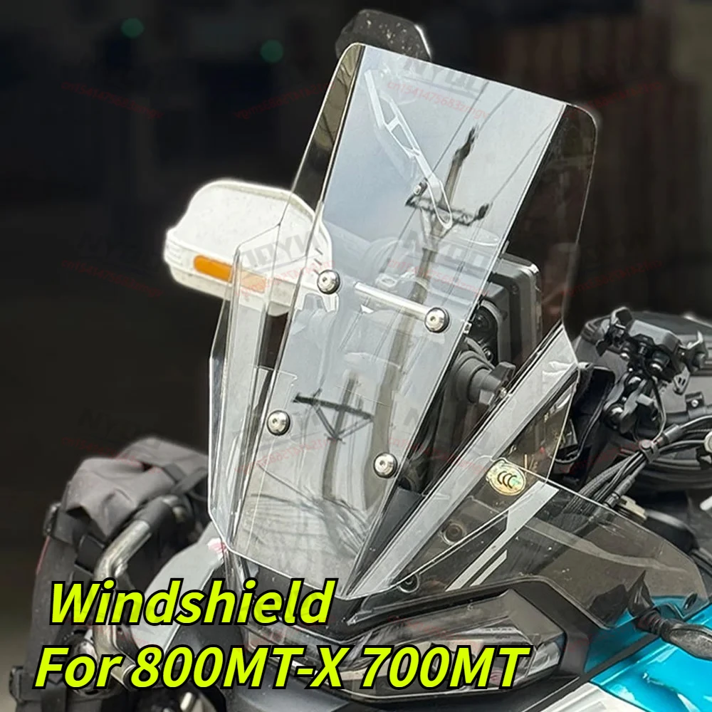 Motorcycle Windscreen Windshield Competitive Model for 700MT 800MTX CF MT700 MTX800 800MT-X 800 MT-X MTX Motorcycle Accessories
Motorcycle Windscreen Windshield Competitive Model for 700MT 800MTX CF MT700 MTX800 800MT-X 800 MT-X MTX Motorcycle Accessories