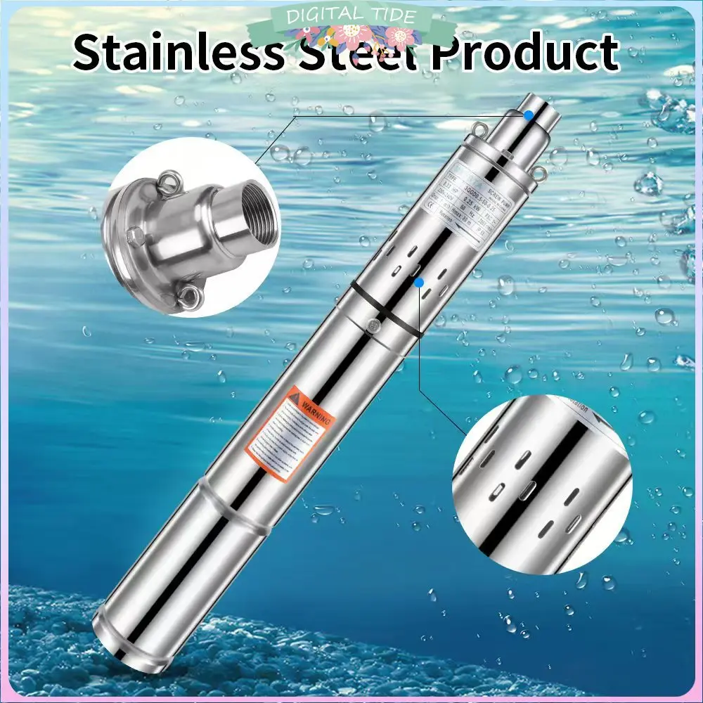 220V Submersible Deep Well Pump Screw Pump Sand Compatible Stainless Steel Garden Farm Pump For Supplying Water
220V Submersible Deep Well Pump Screw Pump Sand Compatible Stainless Steel Garden Farm Pump For Supplying Water