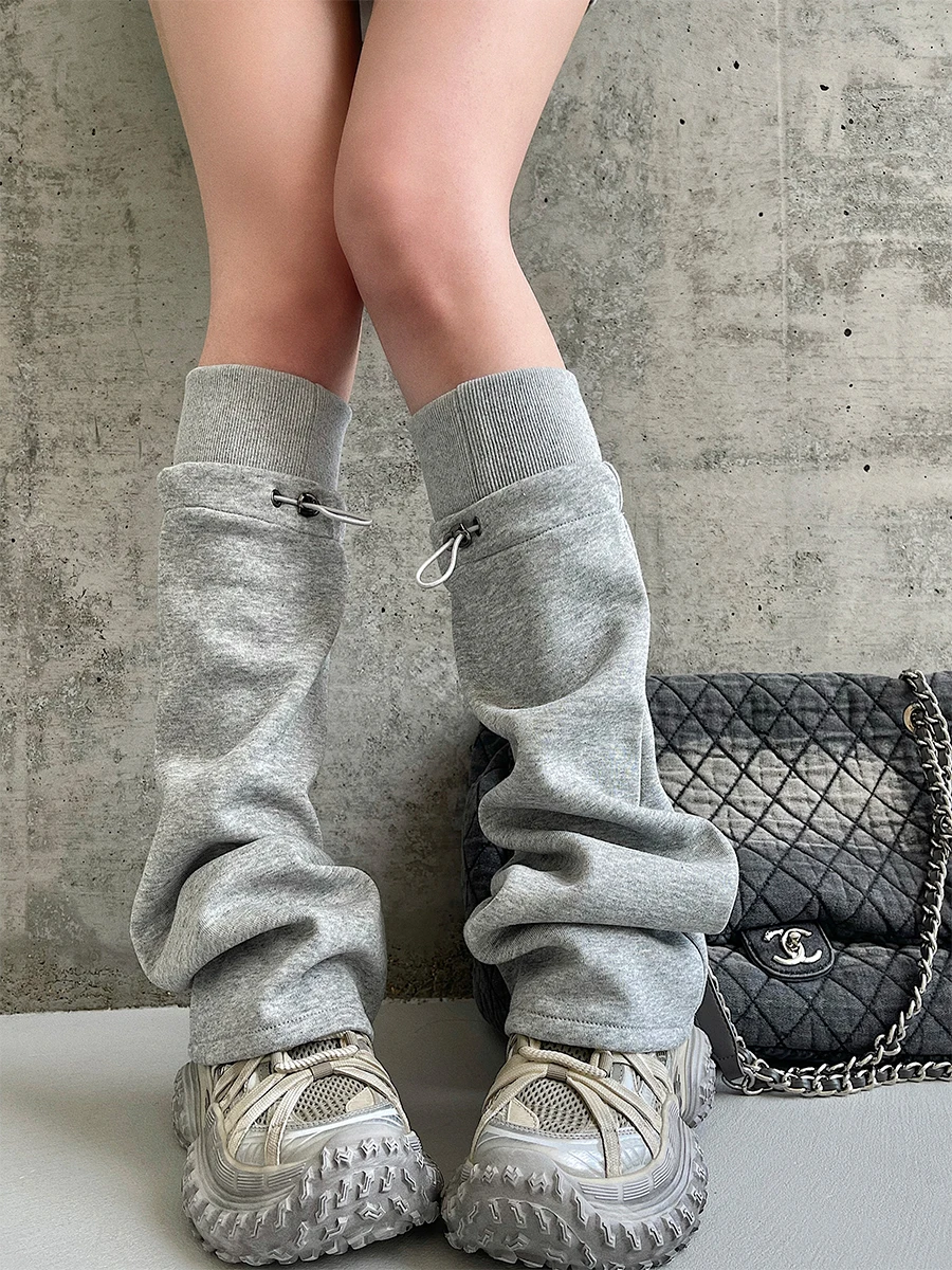 Fashionable Streetwear Style Women's Mid-Calf Chunky Socks with Drawstring Elastic Sports Leisure Leggings Autumn Season
Fashionable Streetwear Style Women's Mid-Calf Chunky Socks with Drawstring Elastic Sports Leisure Leggings Autumn Season