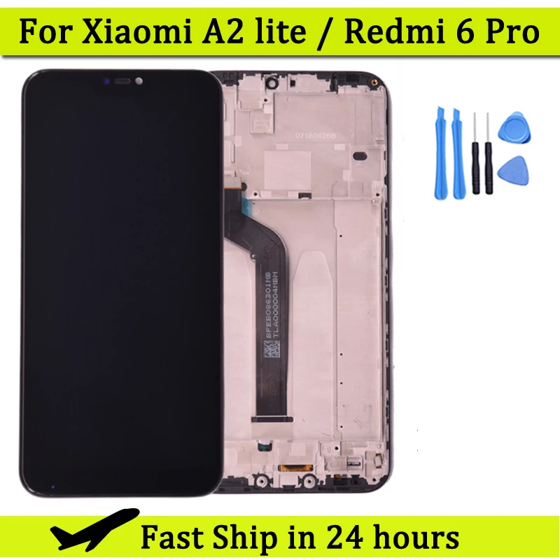 Для Xiaomi Mi A2 Lite ЖК-дисплей с сенсорным экраном дигитайзер сборка Замена для Xiaomi Redmi 6 Pro с рамкой ЖК-Ремонт
Для Xiaomi Mi A2 Lite ЖК-дисплей с сенсорным экраном дигитайзер сборка Замена для Xiaomi Redmi 6 Pro с рамкой ЖК-Ремонт