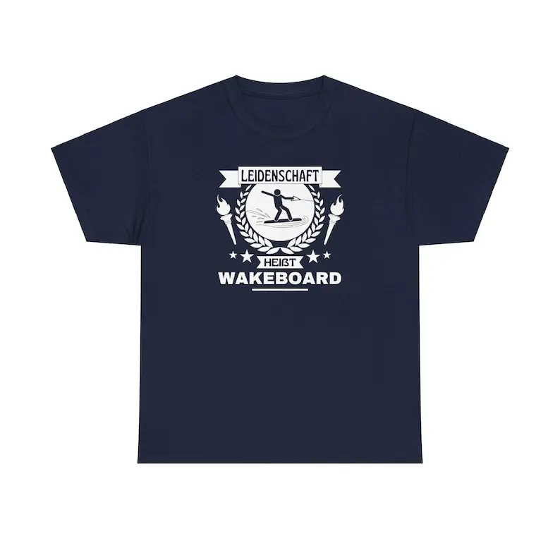 Wakeboard water sport tshirt - graphic tshirt for hobby athletes and adrenaline junkies surfing in summer vacation on waves
Wakeboard water sport tshirt - graphic tshirt for hobby athletes and adrenaline junkies surfing in summer vacation on waves