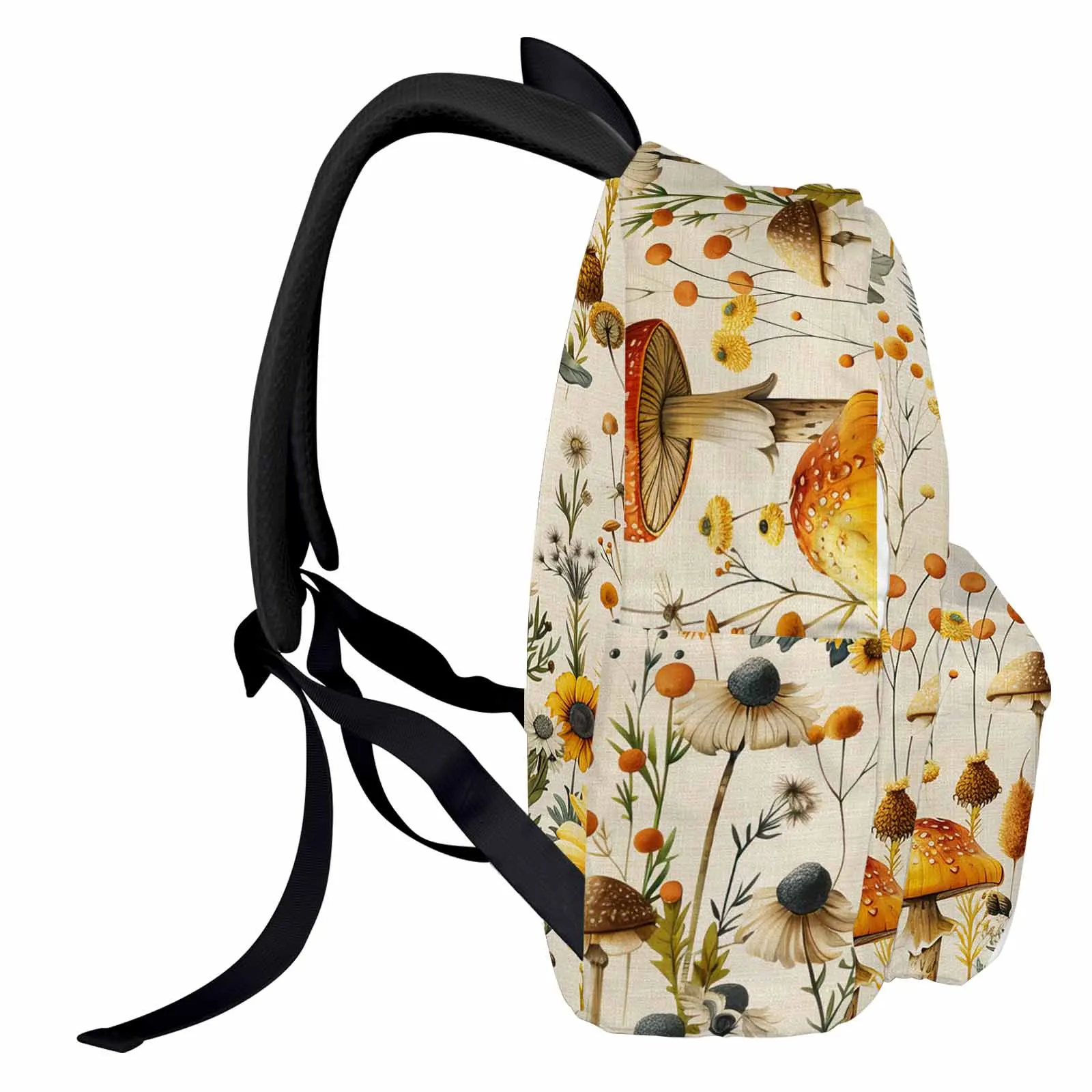 Mushrooms Sunflowers Chrysanthemums Backpack Teenagers Student School Bags Laptop Custom Backpack for Men Women Travel Bag
Mushrooms Sunflowers Chrysanthemums Backpack Teenagers Student School Bags Laptop Custom Backpack for Men Women Travel Bag