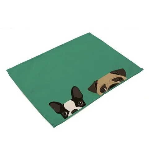 Solid Color Cartoon Placemats Tablecloths Made of Linen with Cat and Dog Patterns Suitable for Parties Kitchens Weddings Etc
Solid Color Cartoon Placemats Tablecloths Made of Linen with Cat and Dog Patterns Suitable for Parties Kitchens Weddings Etc