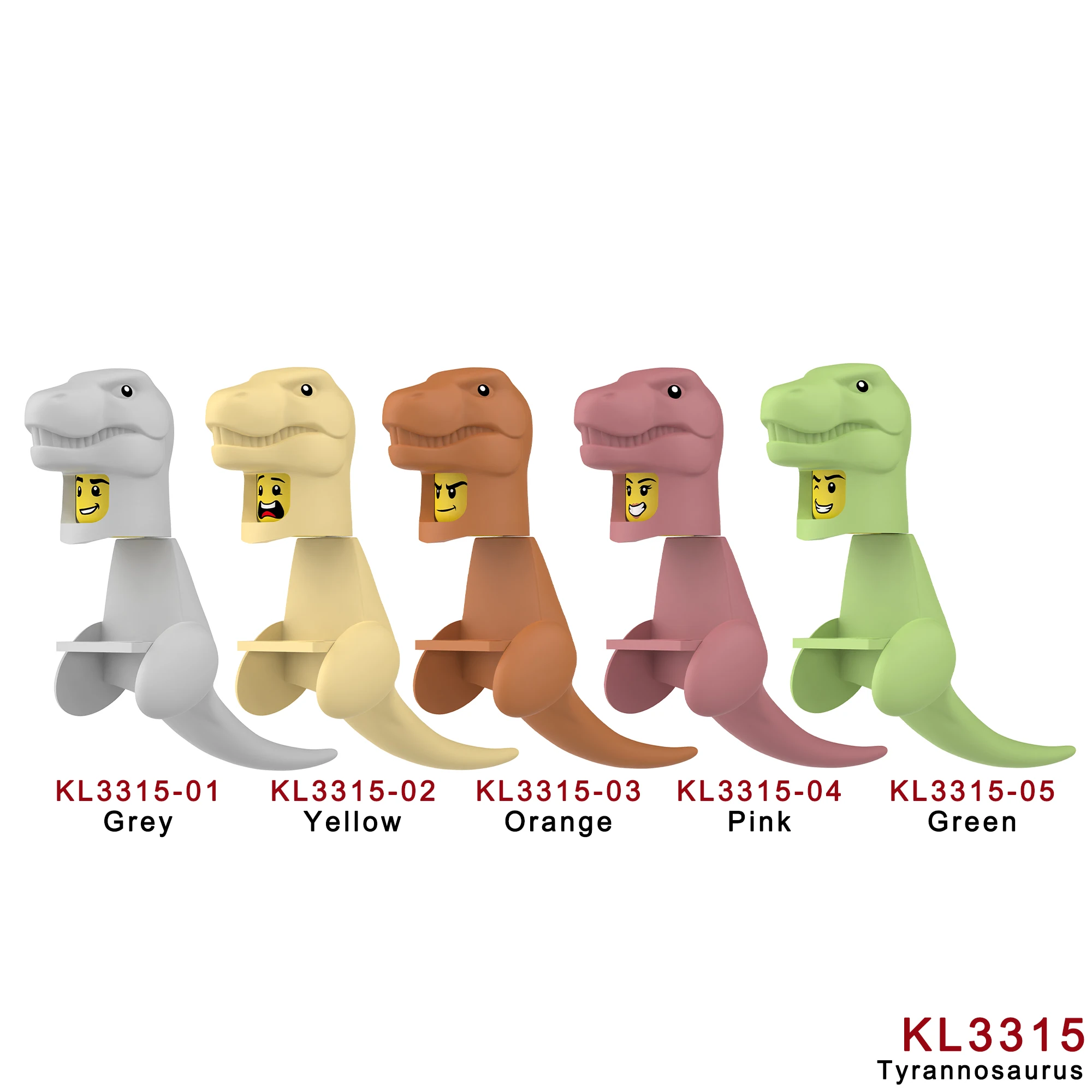 5pcs Jurassic Dino World Building Kits Bolcks Bricks Dinosaurs figures Toys kids gifts KL3310-3315
5pcs Jurassic Dino World Building Kits Bolcks Bricks Dinosaurs figures Toys kids gifts KL3310-3315