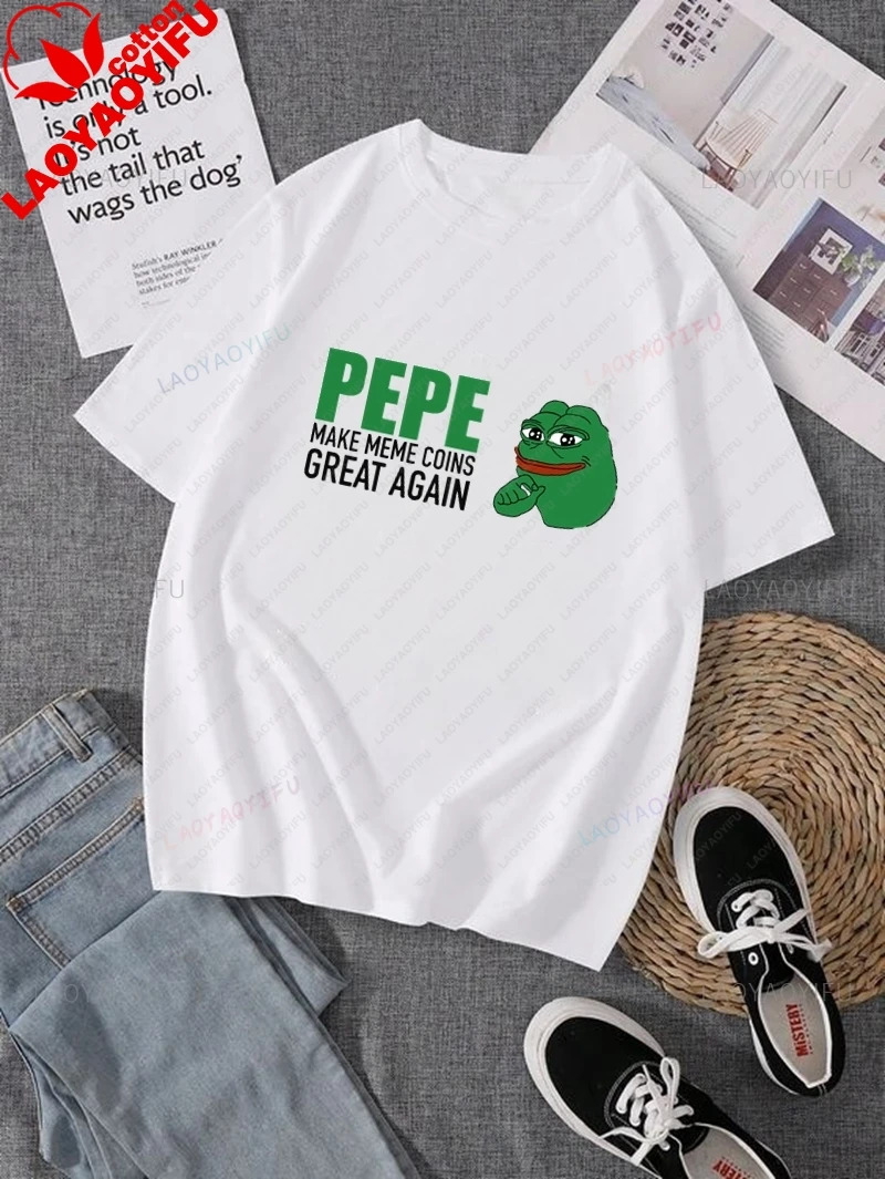 PepetheFrog- Fun "Sad Frog" Cure Depressed Mood, Pepe Frog- Printed Shirt Unisexual Casual Short Sleeve Loose Cotton T-shirt
PepetheFrog- Fun "Sad Frog" Cure Depressed Mood, Pepe Frog- Printed Shirt Unisexual Casual Short Sleeve Loose Cotton T-shirt