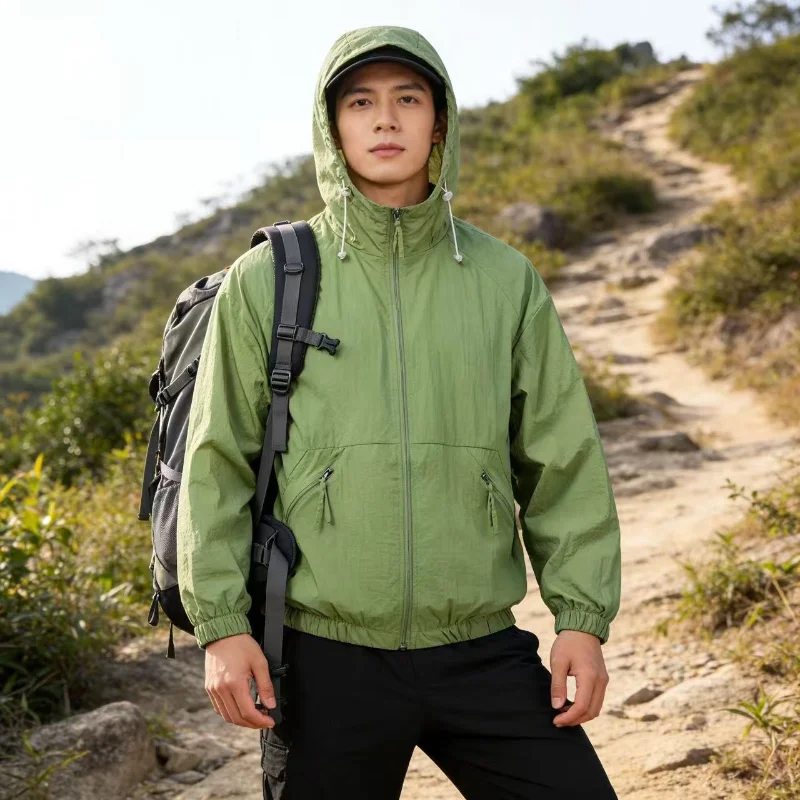 New Summer Unisex Hiking Jacket Men Women Waterproof Quick Dry Camping Windbreaker Trekking Fishing Rain Outdoor Anti UV Clothes
New Summer Unisex Hiking Jacket Men Women Waterproof Quick Dry Camping Windbreaker Trekking Fishing Rain Outdoor Anti UV Clothes