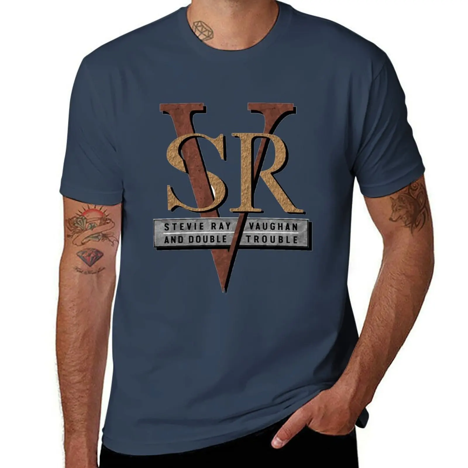 Stevie Ray musician logo T-Shirt Fashion Graphic Tee for Men
Stevie Ray musician logo T-Shirt Fashion Graphic Tee for Men