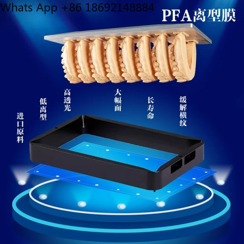 Light-curing 3D printer NFEP (PFA) release film, suitable for Saturn/Mars/Jupiter series 2 pieces
Light-curing 3D printer NFEP (PFA) release film, suitable for Saturn/Mars/Jupiter series 2 pieces