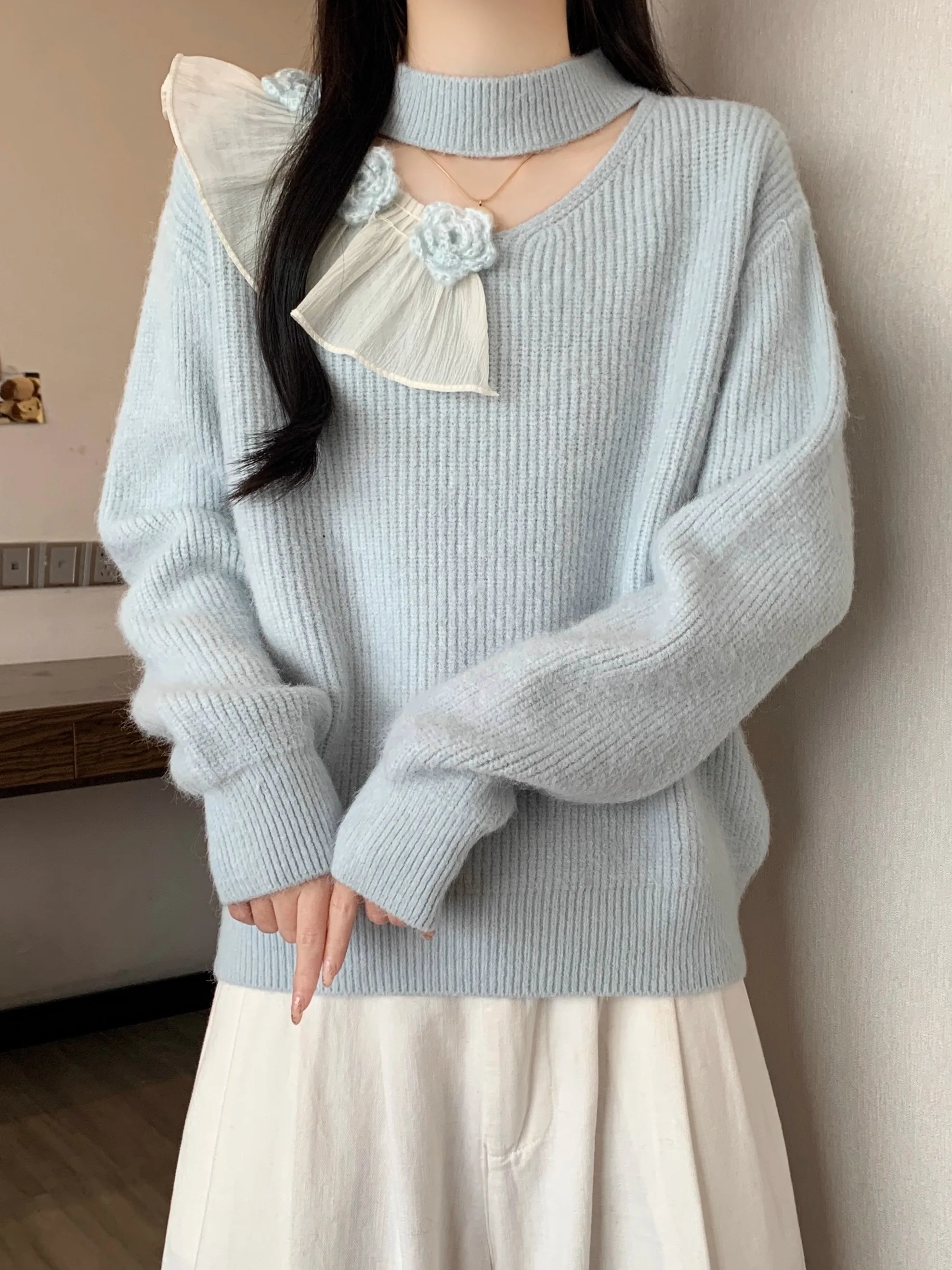 Вязаный длинный свитер с цветочным принтом Ne Hanging, большой размер, женский осенне-зимний модный повседневный удобный дышащий топ
Вязаный длинный свитер с цветочным принтом Ne Hanging, большой размер, женский осенне-зимний модный повседневный удобный дышащий топ