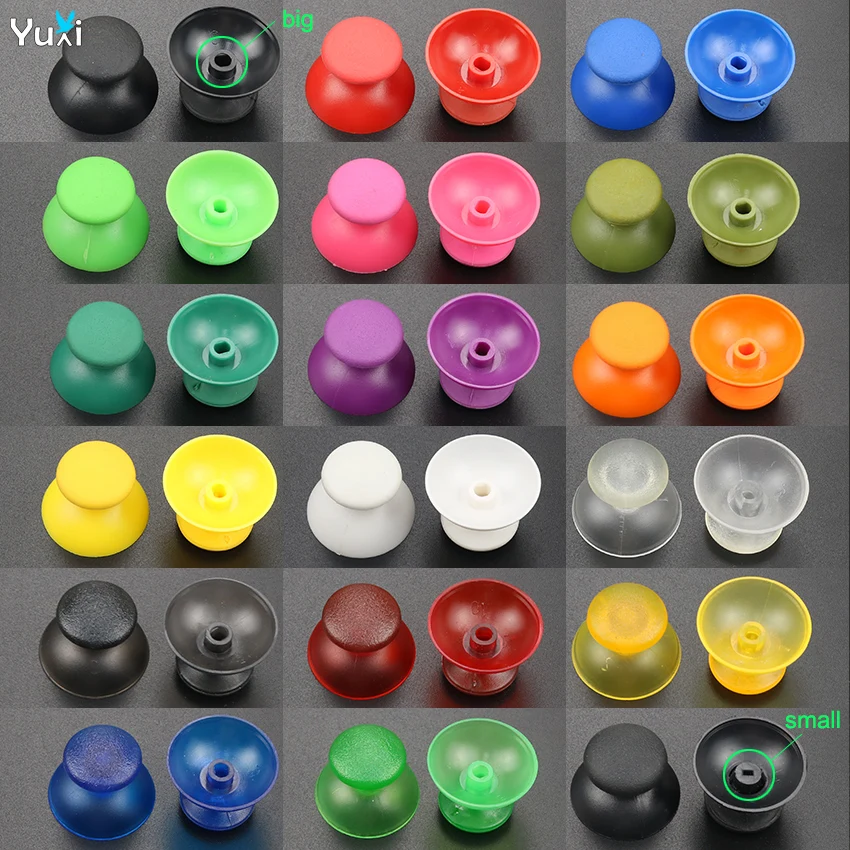 YuXi 2pcs For PS3 Controller Joystick Caps Analog Thumb Stick Grip Button Cover Replacement For P3 Thumbstick Cap
YuXi 2pcs For PS3 Controller Joystick Caps Analog Thumb Stick Grip Button Cover Replacement For P3 Thumbstick Cap