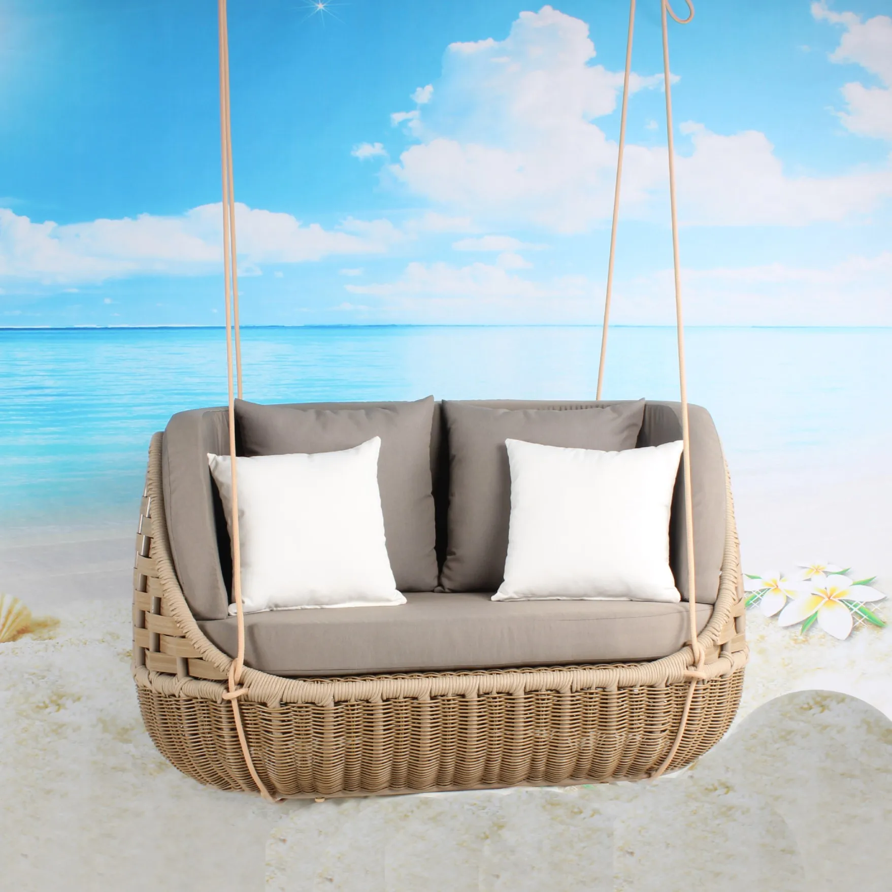 Outdoor Rattan Hammock Swing Garden Balcony Double Rocking Chair Rattan Chair Hanging Basket Cradle Bird's Nest Sofa
Outdoor Rattan Hammock Swing Garden Balcony Double Rocking Chair Rattan Chair Hanging Basket Cradle Bird's Nest Sofa