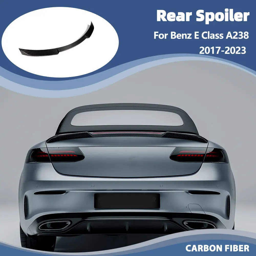 Car Rear Trunk Spoiler For Mercedes Benz E Class A238 Convertible 2017-2023 Carbon Fiber Rear Boot Wing Lip
Car Rear Trunk Spoiler For Mercedes Benz E Class A238 Convertible 2017-2023 Carbon Fiber Rear Boot Wing Lip