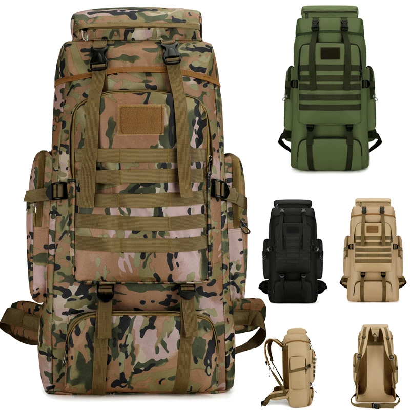 Рюкзак для кемпинга на открытом воздухе 80 л, водонепроницаемый походный рюкзак, мужская сумка большой вместимости, многофункциональная сумка для путешествий, спорта и альпинизма
Рюкзак для кемпинга на открытом воздухе 80 л, водонепроницаемый походный рюкзак, мужская сумка большой вместимости, многофункциональная сумка для путешествий, спорта и альпинизма