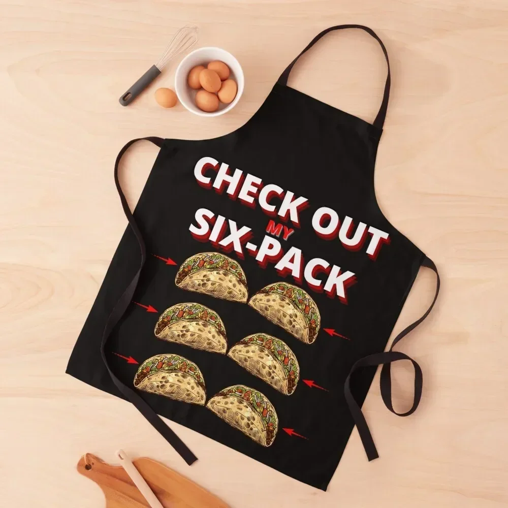 Funny Check Out My Six Pack, Funny Dad Gift, Taco Lover Apron For Woman Woman Kitchen Apron
Funny Check Out My Six Pack, Funny Dad Gift, Taco Lover Apron For Woman Woman Kitchen Apron