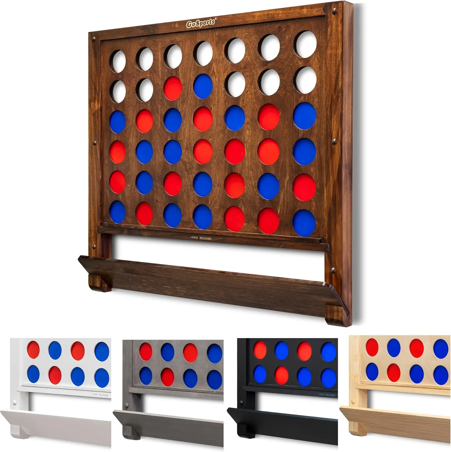 Wall Mounted Giant 4 in a Row Game - Jumbo Connect Family Fun with Coins
Wall Mounted Giant 4 in a Row Game - Jumbo Connect Family Fun with Coins