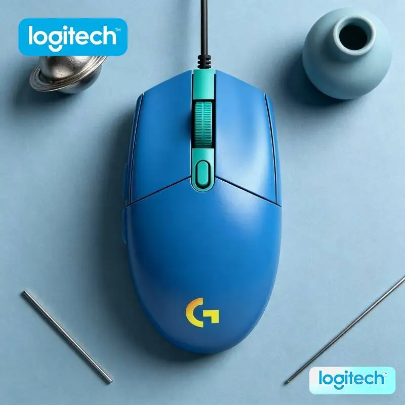 Logitech G203 Prodigy Wired Gaming Mouse 8000 DPI RGB Lighting 6 Buttons On-Board Memory 1ms Response Windows Portable
Logitech G203 Prodigy Wired Gaming Mouse 8000 DPI RGB Lighting 6 Buttons On-Board Memory 1ms Response Windows Portable