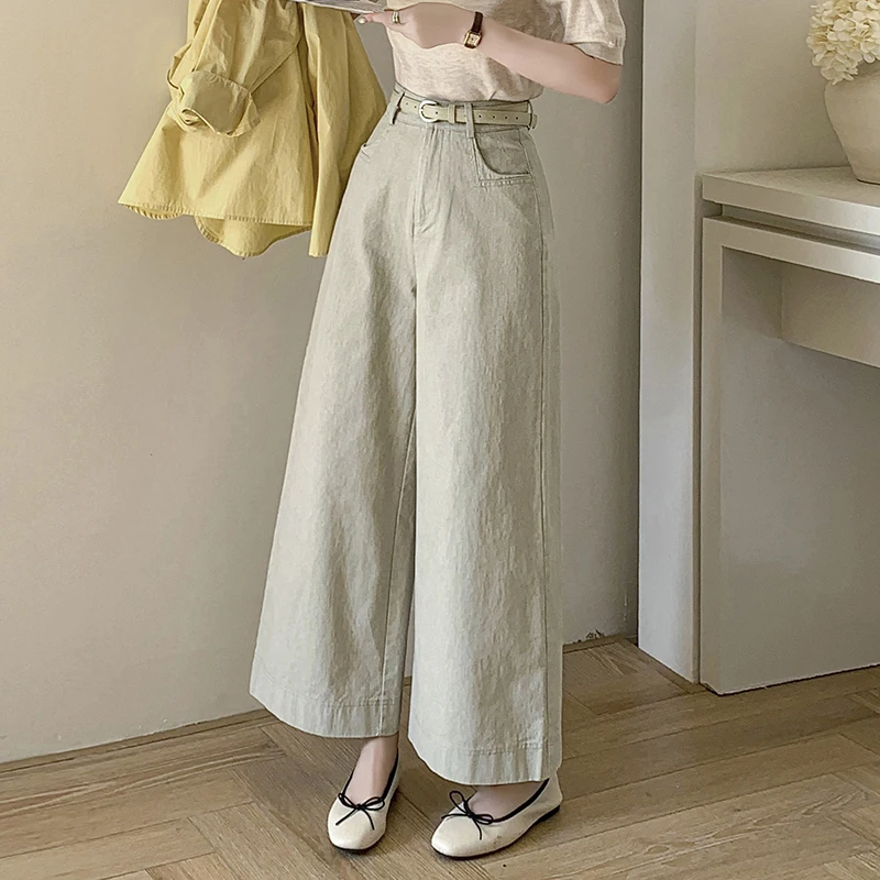 Women's 2025 Spring Summer High Waist Designer Loose Ankle-length Pants Croppe Baggy Casual Fashion Woman Korean Reviews Clothes
Women's 2025 Spring Summer High Waist Designer Loose Ankle-length Pants Croppe Baggy Casual Fashion Woman Korean Reviews Clothes