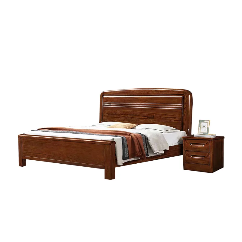 American style antique bedroom furniture solid wood bed frame latest double bed designs king size with plank wooden beds
American style antique bedroom furniture solid wood bed frame latest double bed designs king size with plank wooden beds
