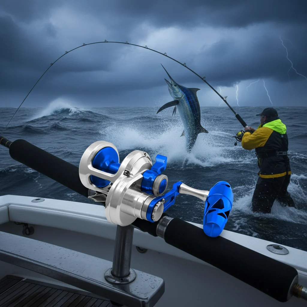 2025 CNC Left Hand Fishing Reel Max Drag 55LB Capacity Deep Sea Saltwater & River Trolling
2025 CNC Left Hand Fishing Reel Max Drag 55LB Capacity Deep Sea Saltwater & River Trolling