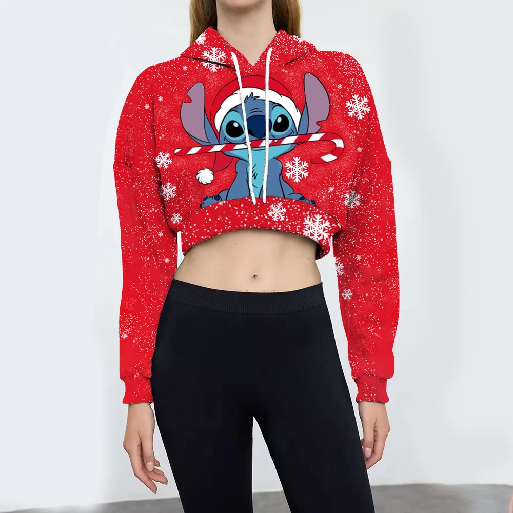 Casual Short hooded Sweatshirt Women Disney Stitch print Hoodies Harajuku Long Sleeve Tops Crop Top Female Loose Jackets Coat
Casual Short hooded Sweatshirt Women Disney Stitch print Hoodies Harajuku Long Sleeve Tops Crop Top Female Loose Jackets Coat 