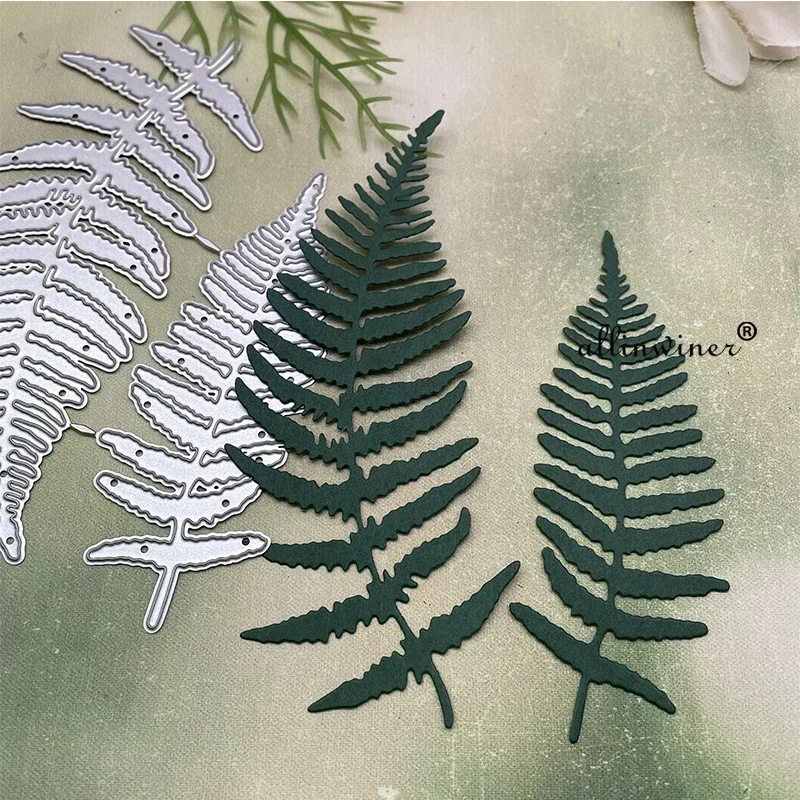 Fern leaves Metal Cutting Dies Stencils Die Cut for DIY Scrapbooking Album Paper Card Embossing
Fern leaves Metal Cutting Dies Stencils Die Cut for DIY Scrapbooking Album Paper Card Embossing