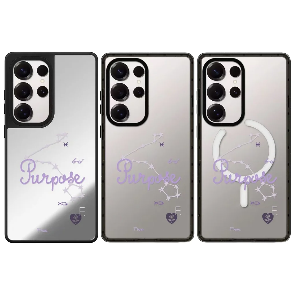 Purple Purpose Mirror / Acrylic Magnetic Case: Compatible With Samsung Galaxy S23 U S24U S25 Ultra S25+ Plus Shell
Purple Purpose Mirror / Acrylic Magnetic Case: Compatible With Samsung Galaxy S23 U S24U S25 Ultra S25+ Plus Shell