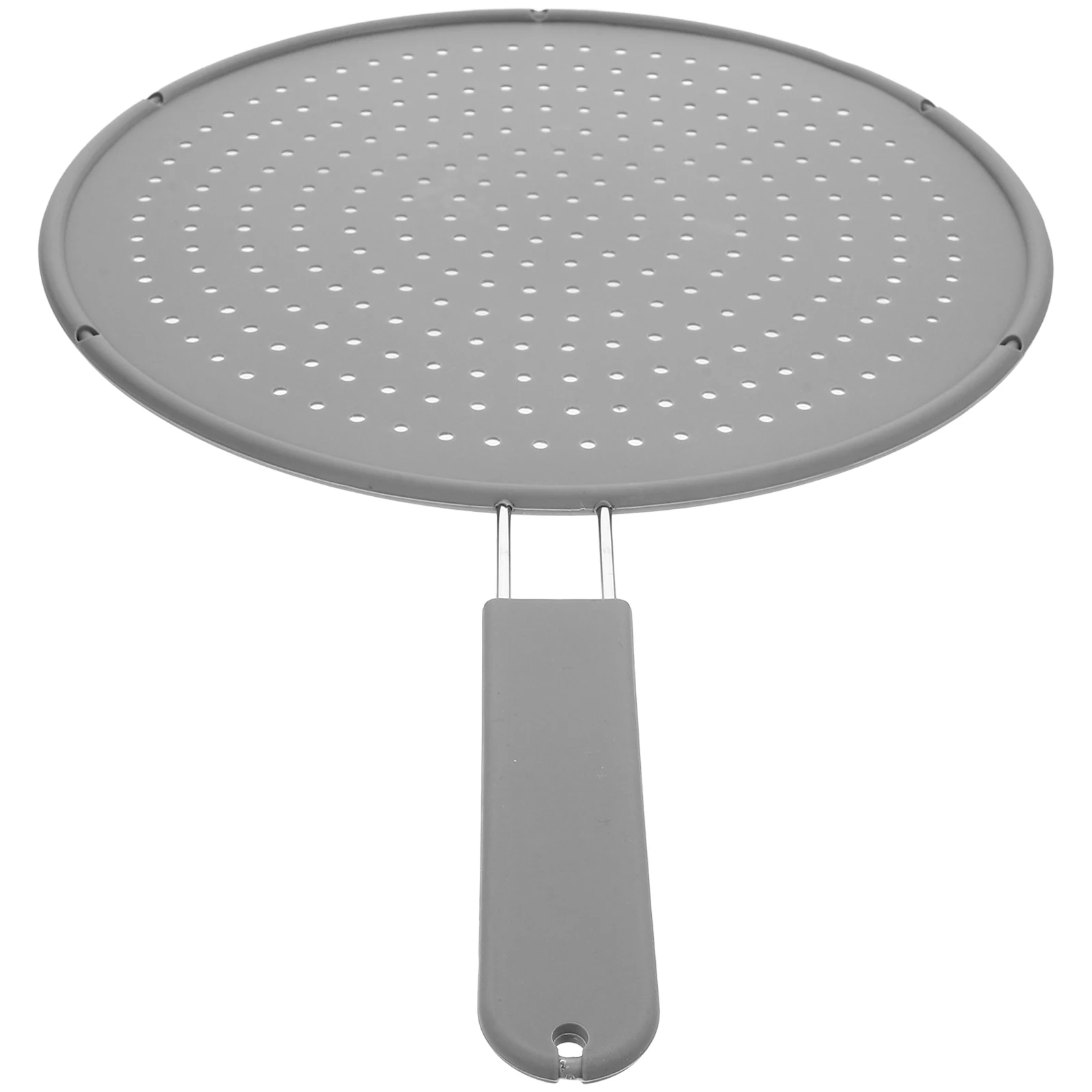 Screen Fine Mesh Oil Silicone Handle Grease Screen Pan Guard Reusable Non-Rust Mesh Splatter Guard For Frying Pan Skillet 
Screen Fine Mesh Oil Silicone Handle Grease Screen Pan Guard Reusable Non-Rust Mesh Splatter Guard For Frying Pan Skillet