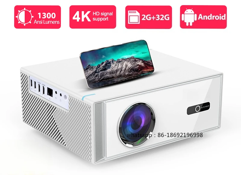 TD95W Android Projector Full HD 1080P WiFi 2K 4K Home Cinema Portable Smart TV Video Movie Meeting Led TD95 Projecter
TD95W Android Projector Full HD 1080P WiFi 2K 4K Home Cinema Portable Smart TV Video Movie Meeting Led TD95 Projecter