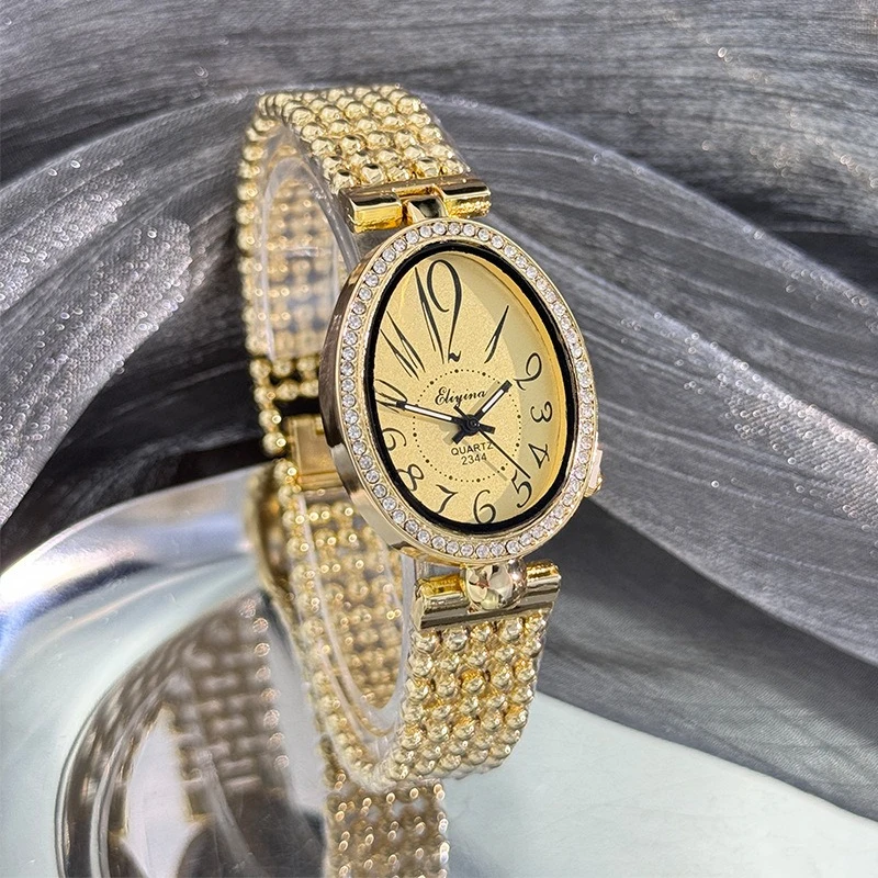 2026 Fashion Diamond Oval Women Watch Arabic Numeral Alloy Bracelet Elegant Ladies Quartz Wristwatch Gift Reloj Mujer
2026 Fashion Diamond Oval Women Watch Arabic Numeral Alloy Bracelet Elegant Ladies Quartz Wristwatch Gift Reloj Mujer