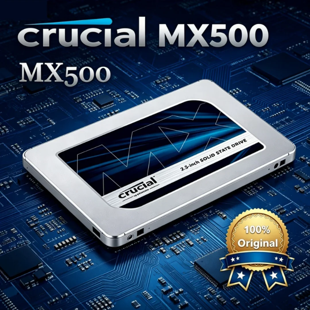 Crucial SSD MX500 BX500 240G 500GB 1TB 2TB 3D NAND SATA 2.5-inch SSD High Speed Internal Solid State Drive For Laptop Hard Disk
Crucial SSD MX500 BX500 240G 500GB 1TB 2TB 3D NAND SATA 2.5-inch SSD High Speed Internal Solid State Drive For Laptop Hard Disk