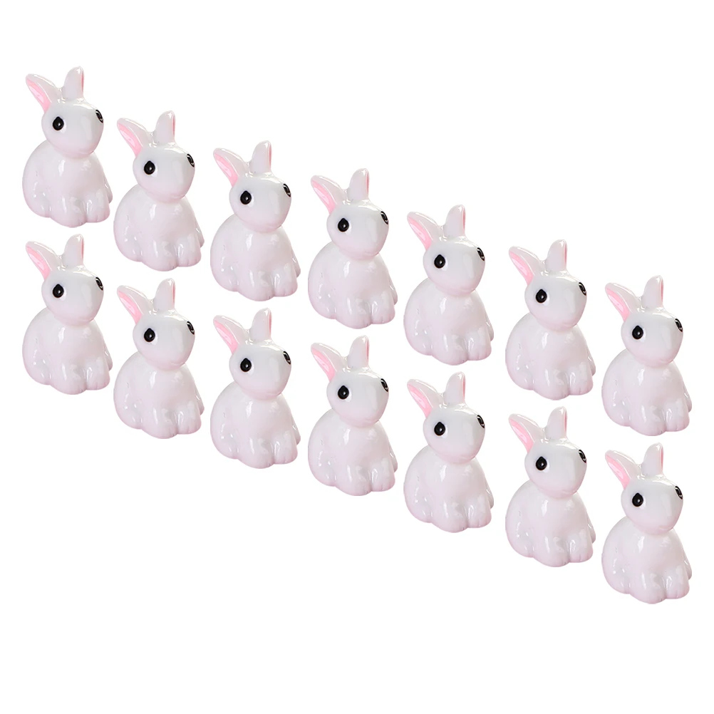 15pcs Miniature Rabbit Figurines Resin Craft Bunny Statue Desktop Decorations Animal Adornment Garden Micro Landscape Ornament
15pcs Miniature Rabbit Figurines Resin Craft Bunny Statue Desktop Decorations Animal Adornment Garden Micro Landscape Ornament
