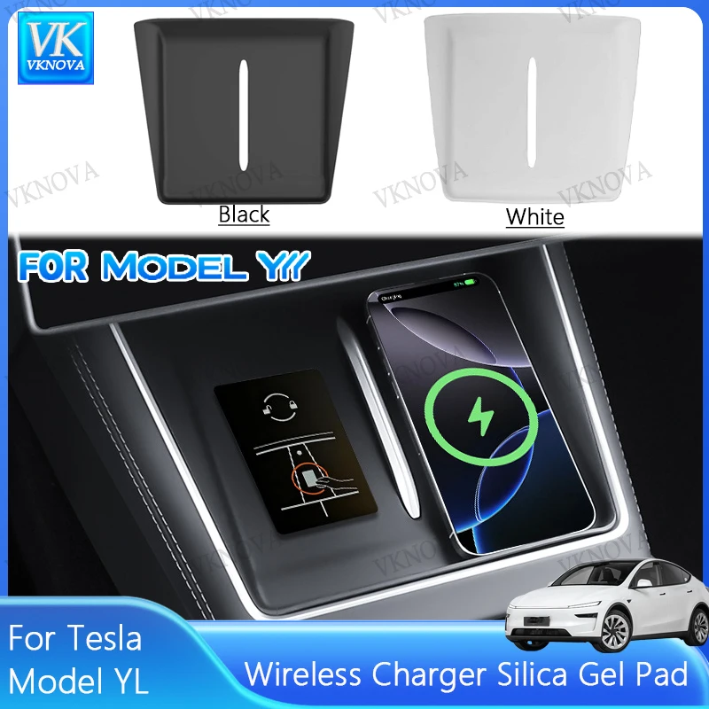 For Tesla Model YL 6-seater Version Center Console Wireless Charging Silicone Pad Anti Slip YL Car Modification Car Car Sticker
For Tesla Model YL 6-seater Version Center Console Wireless Charging Silicone Pad Anti Slip YL Car Modification Car Car Sticker